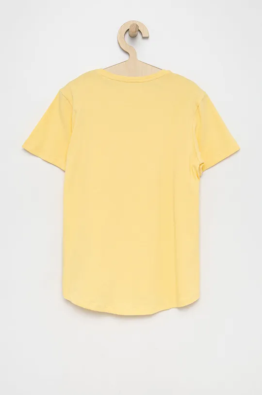 Дитяча футболка Guess жовтий