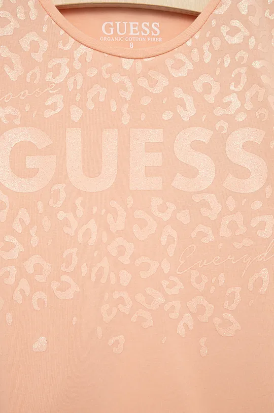 Guess t-shirt dziecięcy 95 % Bawełna, 5 % Elastan