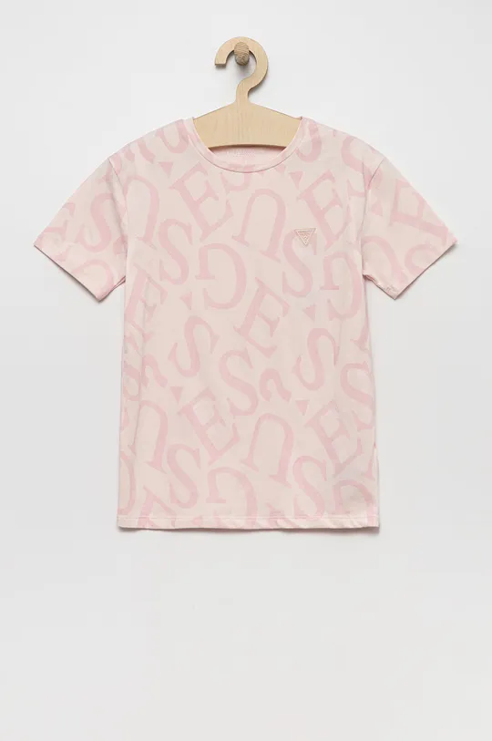 roza Otroški t-shirt Guess Dekliški