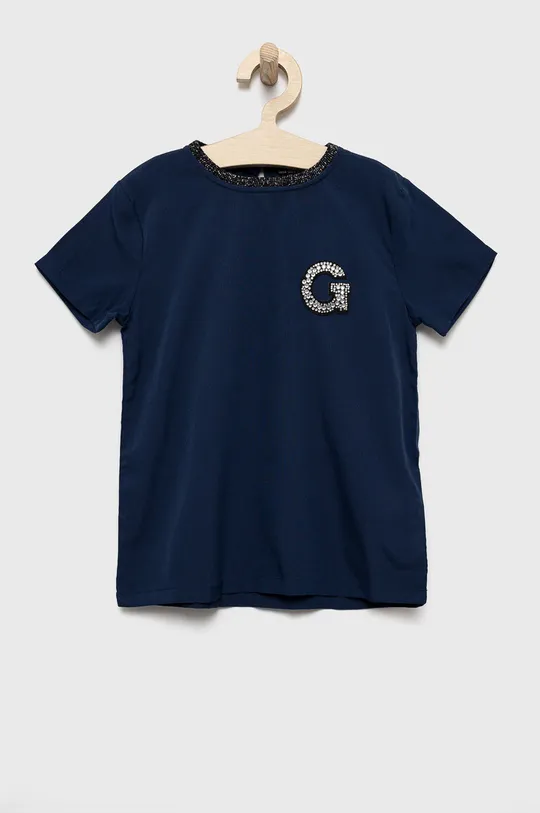 σκούρο μπλε Παιδική μπλούζα Guess Για κορίτσια