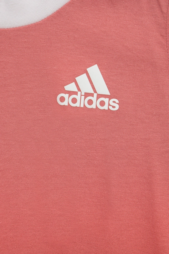 Otroški bombažen t-shirt adidas Performance  100% Bombaž