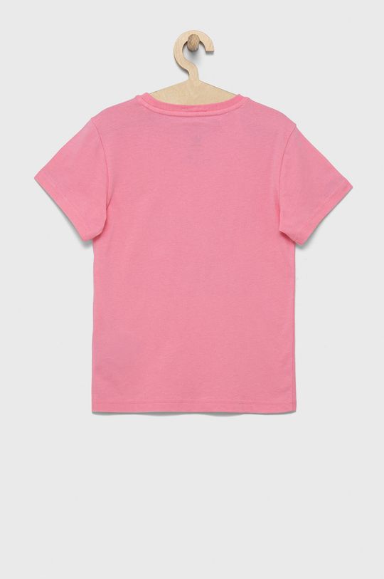 adidas Originals t-shirt bawełniany dziecięcy brudny róż