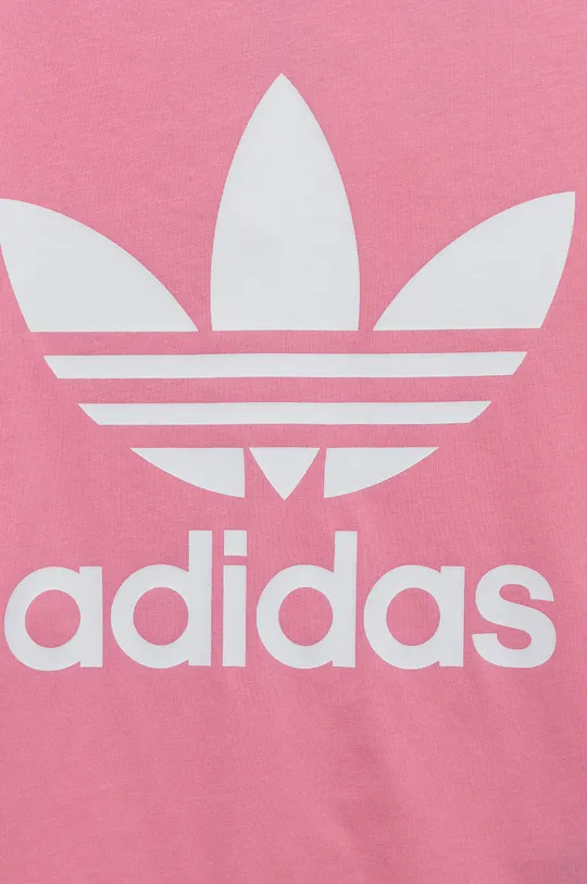 Detské bavlnené tričko adidas Originals  Základná látka: 100% Bavlna Elastická manžeta: 95% Bavlna, 5% Elastan