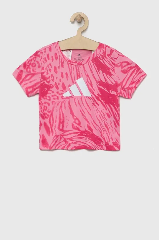 ροζ Παιδικό μπλουζάκι adidas Performance Για κορίτσια