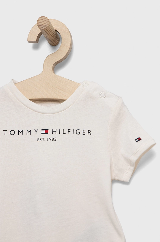 Otroška bombažna kratka majica Tommy Hilfiger  100% Bombaž