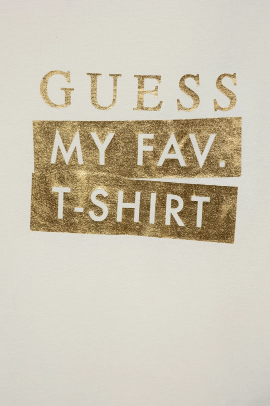 Guess t-shirt dziecięcy 95 % Bawełna, 5 % Elastan