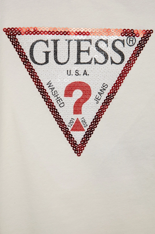 Guess t-shirt dziecięcy 95 % Bawełna, 5 % Elastan