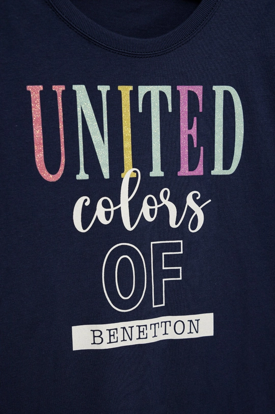 United Colors of Benetton t-shirt bawełniany dziecięcy 100 % Bawełna