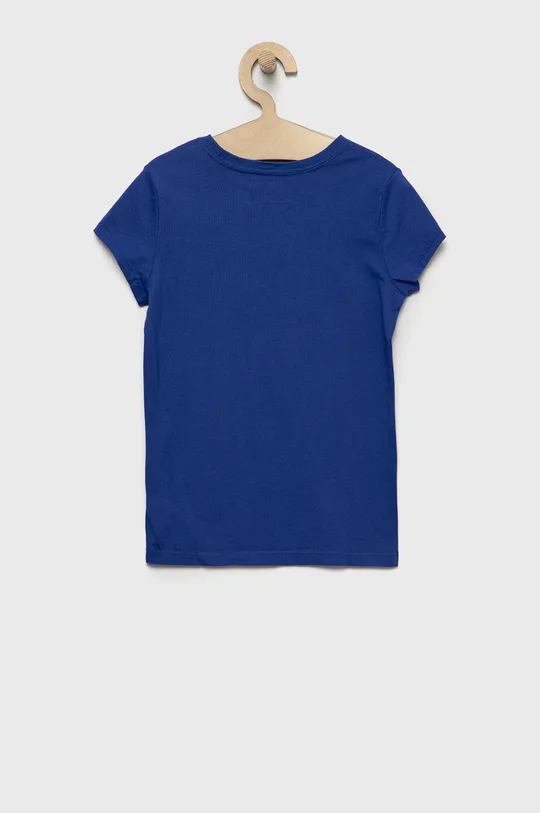 Детская хлопковая футболка Polo Ralph Lauren тёмно-синий