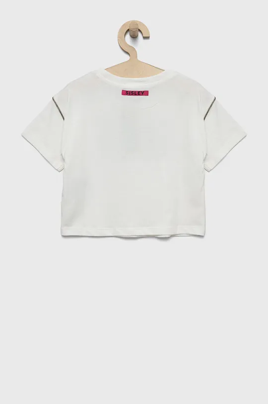 Otroška bombažna kratka majica Sisley  100% Bombaž