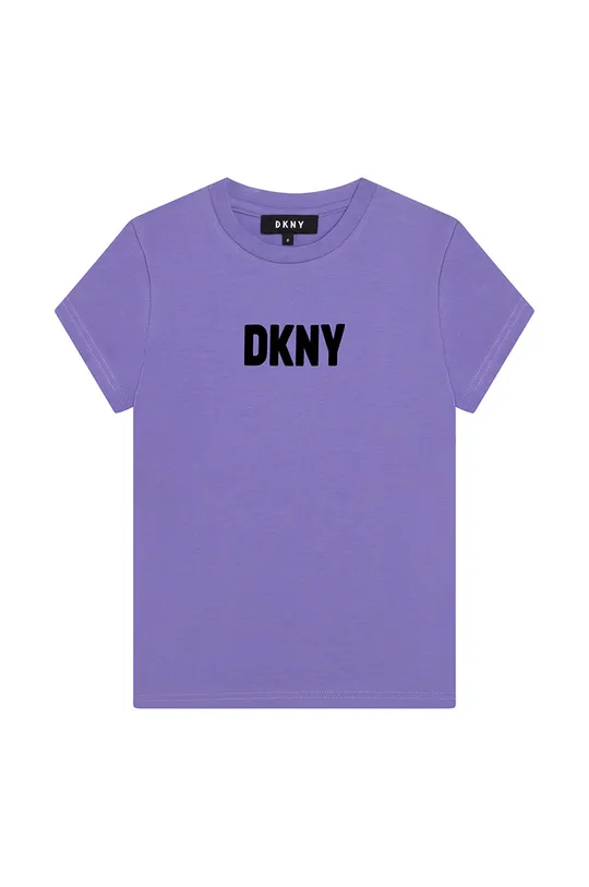 μωβ Παιδικό μπλουζάκι DKNY Για κορίτσια