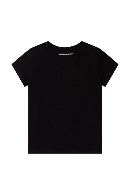 Dětské tričko Karl Lagerfeld černá