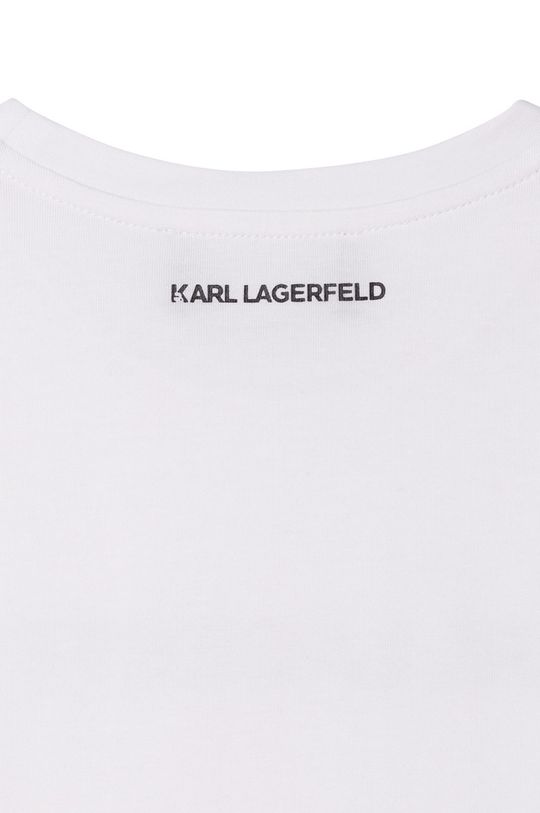 bílá Dětské tričko Karl Lagerfeld