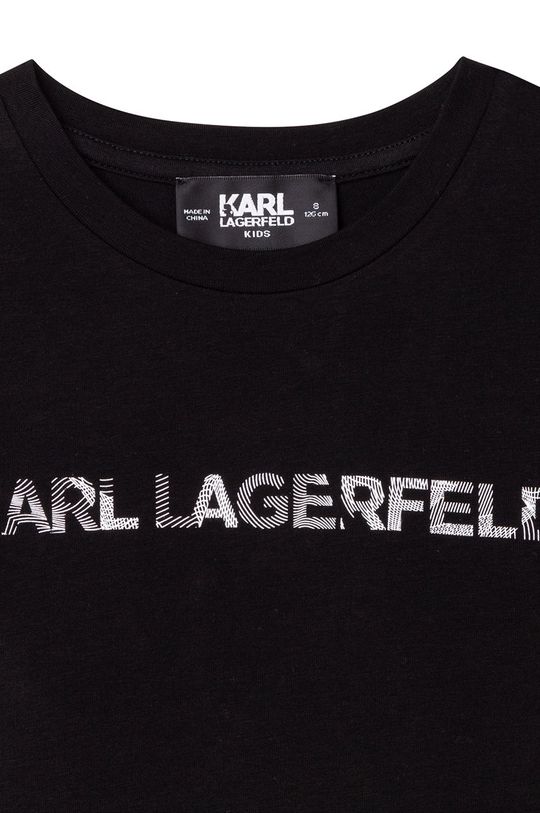 Dětské tričko Karl Lagerfeld  57% Bavlna, 37% Modal, 6% Elastan