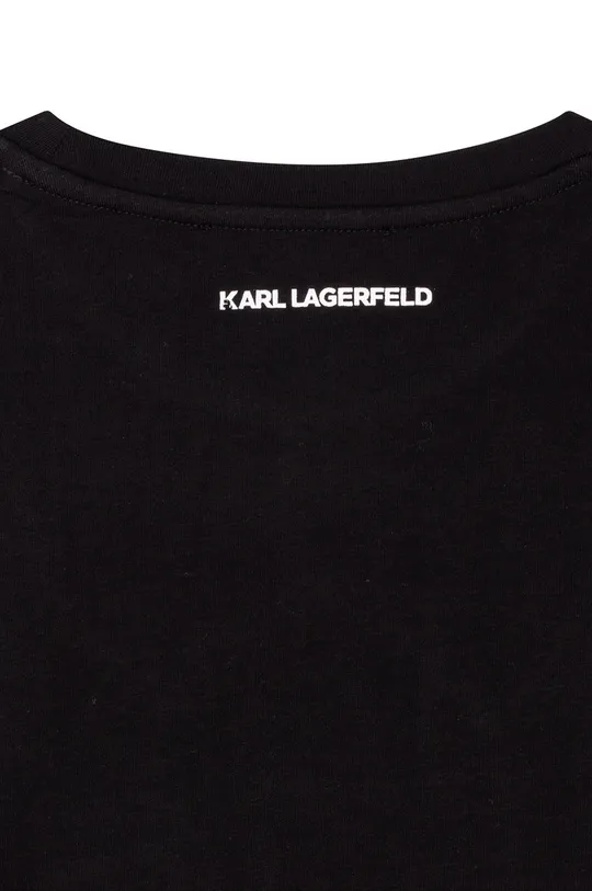 fekete Karl Lagerfeld gyerek hosszúujjú