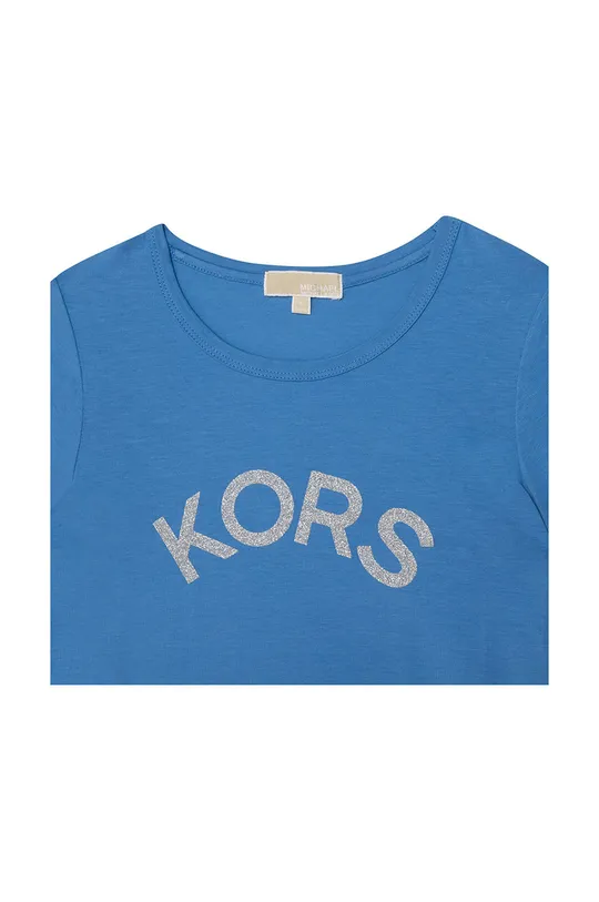 niebieski Michael Kors t-shirt bawełniany dziecięcy