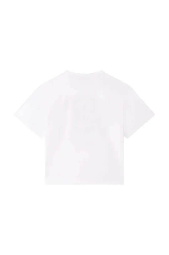 Παιδικό βαμβακερό μπλουζάκι Marc Jacobs λευκό