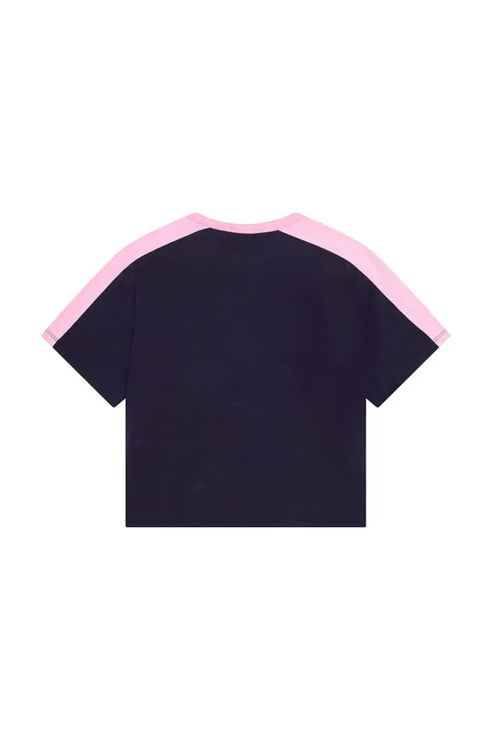 Дитяча бавовняна футболка Marc Jacobs темно-синій