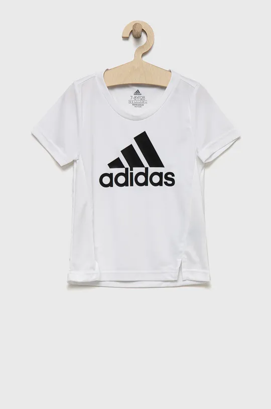 bela Otroška kratka majica adidas Dekliški