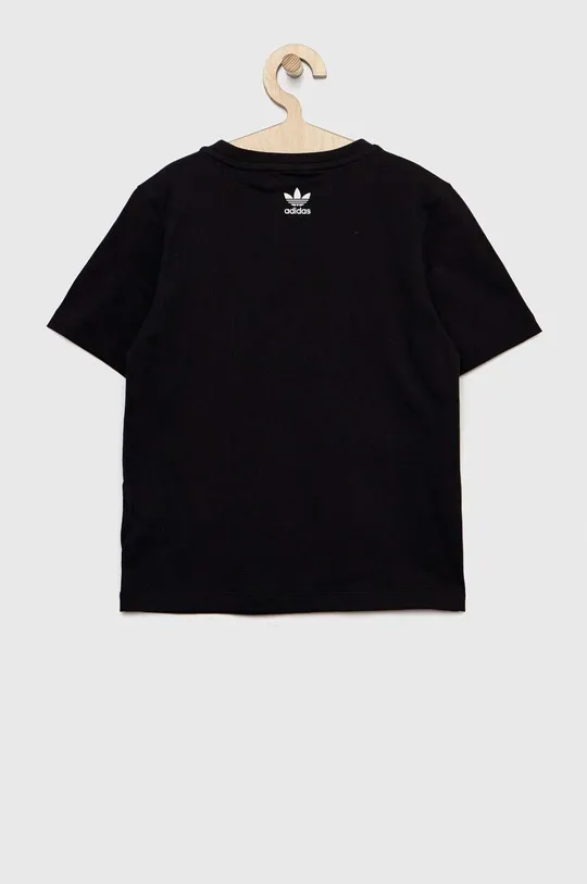 Bombažna kratka majica adidas Originals črna