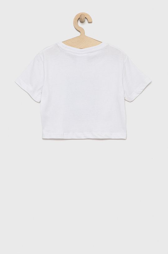 Dětské bavlněné tričko Kappa bílá