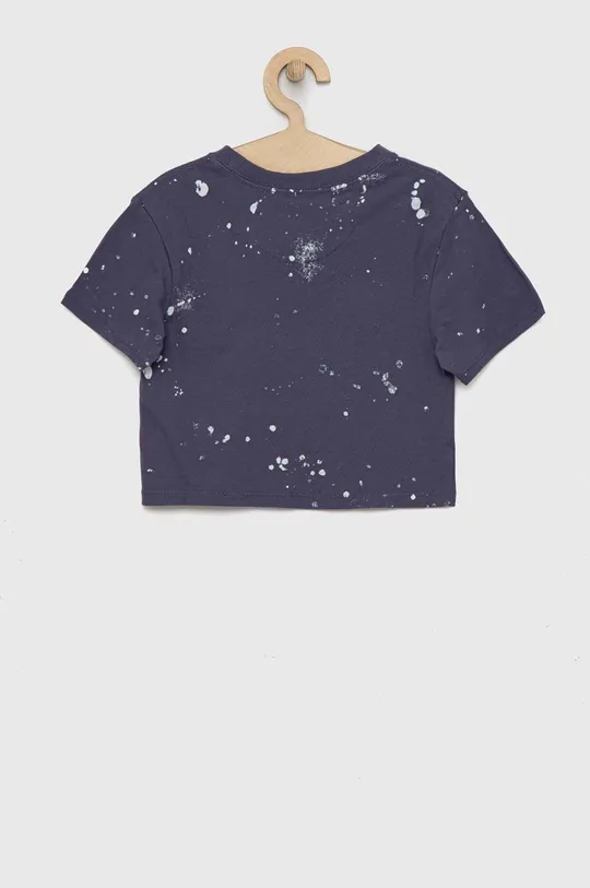 Detské bavlnené tričko Levi's fialová