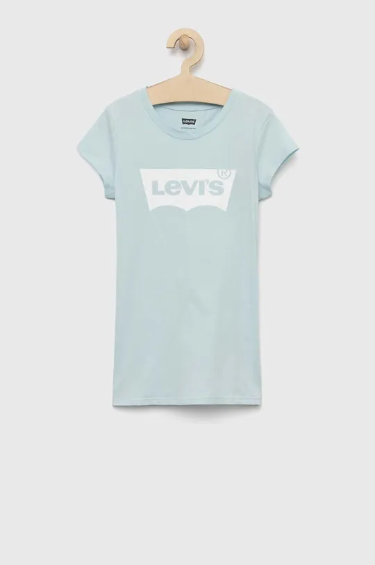turkusowy Levi's t-shirt dziecięcy Dziewczęcy
