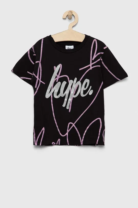 μαύρο Παιδικό μπλουζάκι Hype Για κορίτσια
