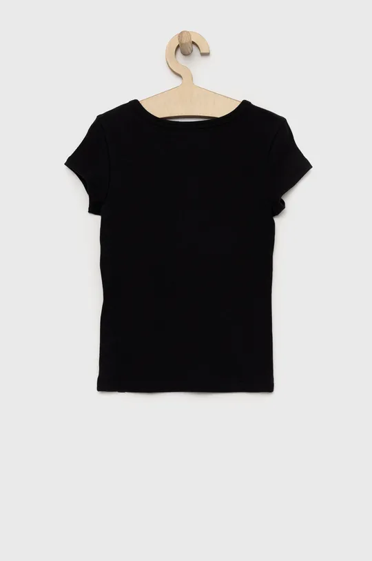 Otroška kratka majica Abercrombie & Fitch črna