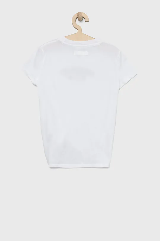 Παιδικό μπλουζάκι Abercrombie & Fitch λευκό
