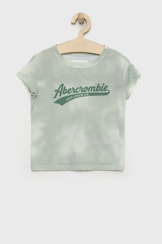 zöld Abercrombie & Fitch gyerek póló Lány