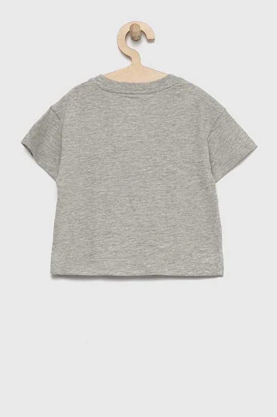 Detské bavlnené tričko GAP x smiley world sivá