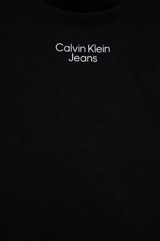Otroška kratka majica Calvin Klein Jeans  93% Bombaž, 7% Elastan