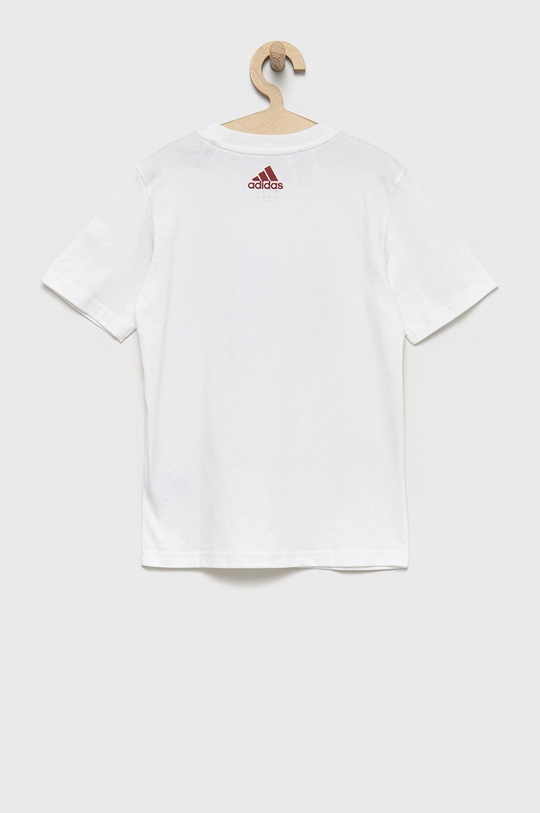 adidas Performance t-shirt bawełniany dziecięcy biały