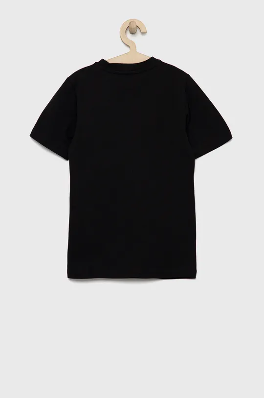 Дитяча бавовняна футболка adidas Performance чорний