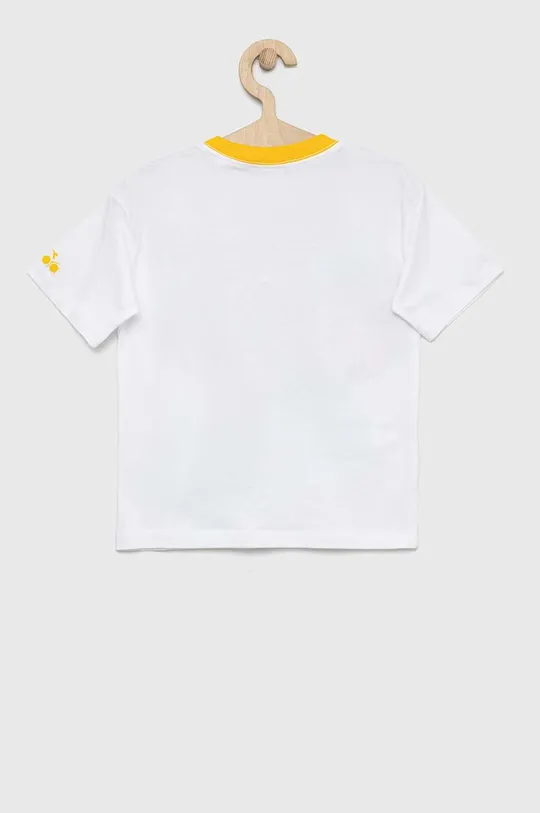 Diadora t-shirt bawełniany dziecięcy biały