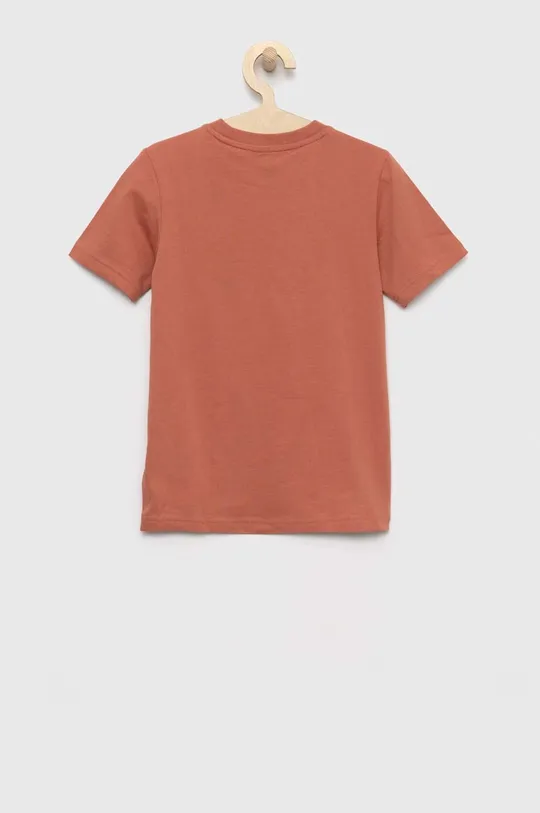 παιδικό βαμβακερό μπλουζάκι adidas Originals πορτοκαλί