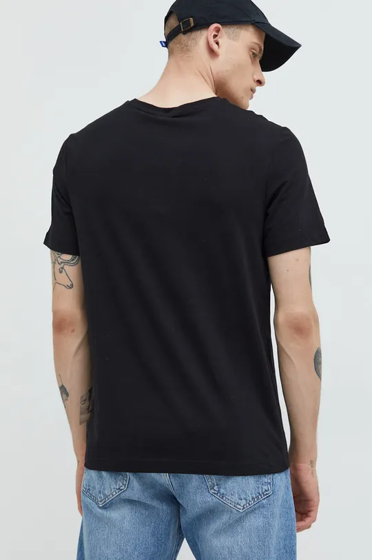 μαύρο Βαμβακερό μπλουζάκι s.Oliver