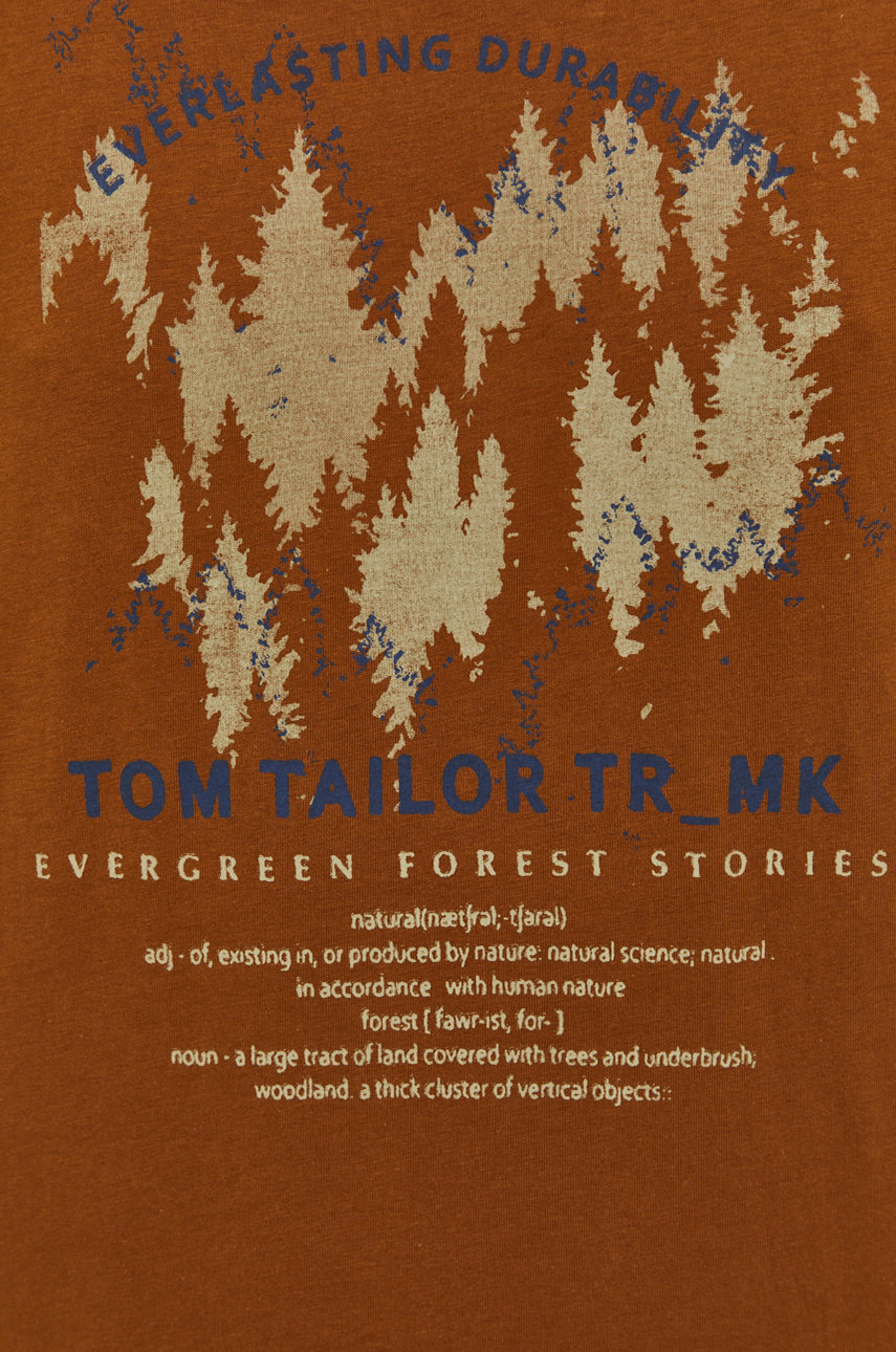 Tom Tailor t-shirt bawełniany Męski