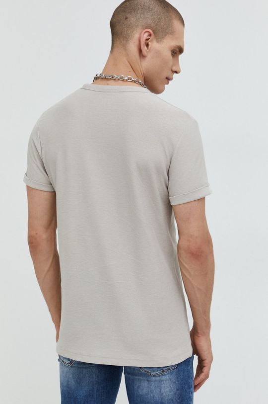 Tom Tailor t-shirt bawełniany jasny szary