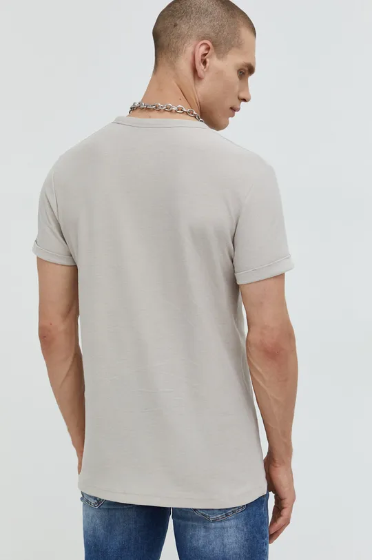 Бавовняна футболка Tom Tailor сірий