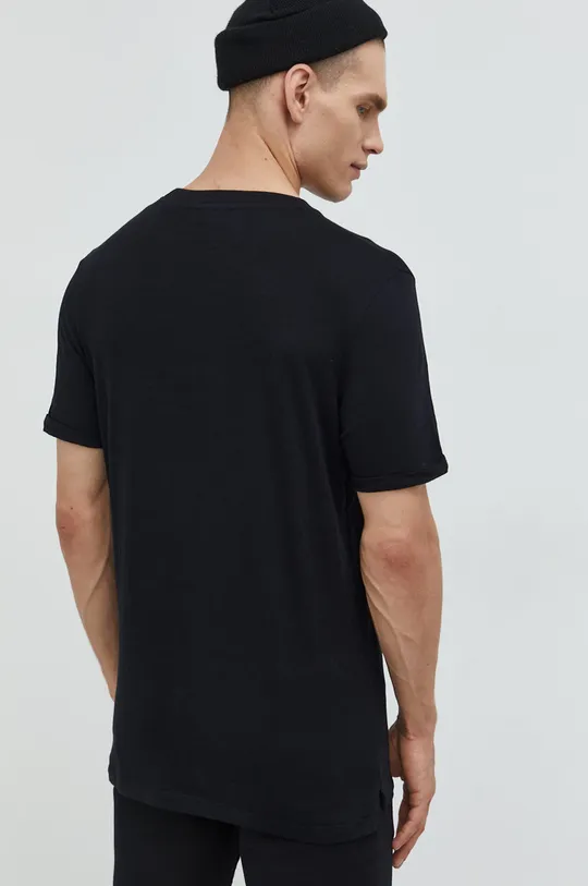 μαύρο Βαμβακερό μπλουζάκι Premium by Jack&Jones
