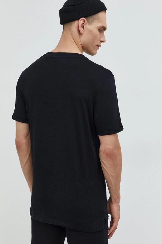 czarny Premium by Jack&Jones t-shirt bawełniany