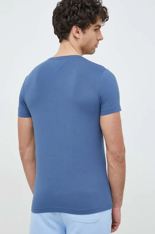 Tommy Hilfiger t-shirt stalowy niebieski