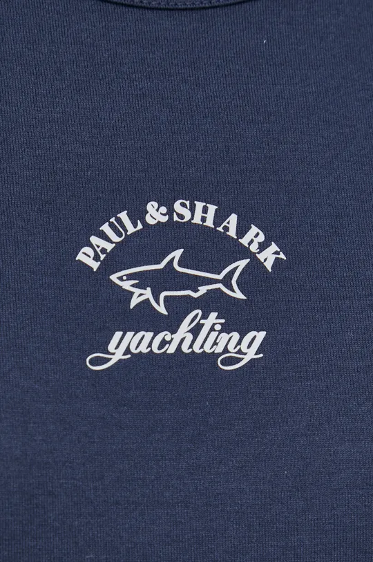 Βαμβακερή μπλούζα με μακριά μανίκια Paul&Shark Ανδρικά