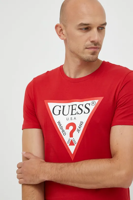 Хлопковая футболка Guess  100% Органический хлопок