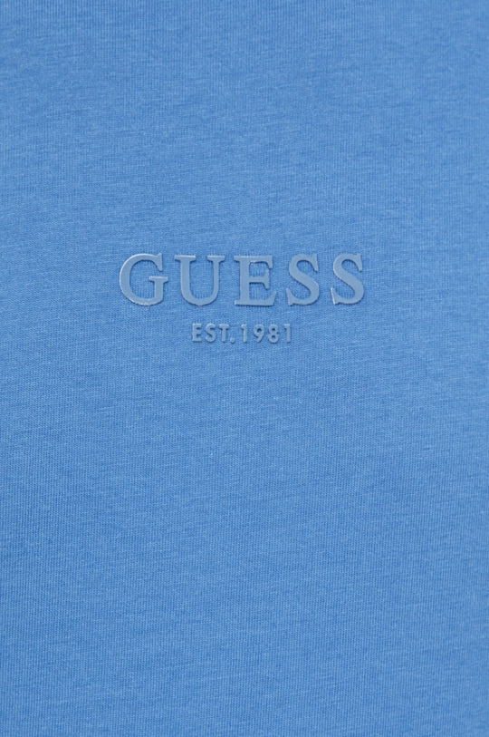 Βαμβακερό μπλουζάκι Guess Ανδρικά