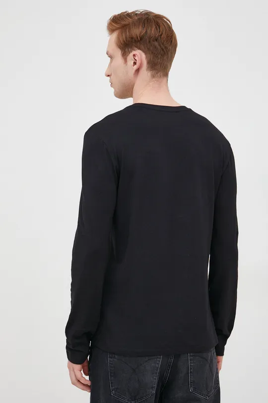 Βαμβακερή μπλούζα με μακριά μανίκια Guess  100% Οργανικό βαμβάκι