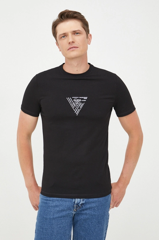 czarny Guess t-shirt