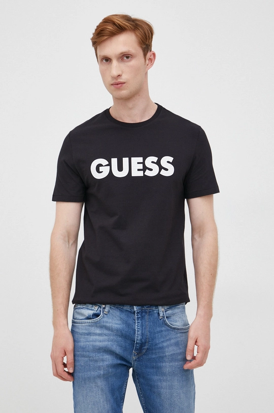 μαύρο Μπλουζάκι Guess